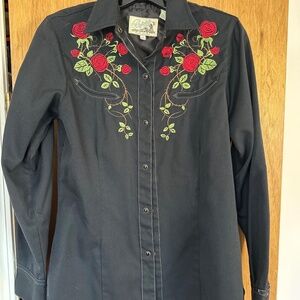 Roper Denver Colorado Snap Western Shirt Size Medium
